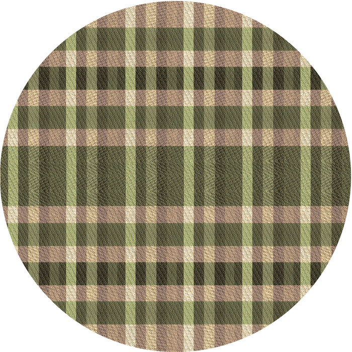 Square Machine Washable Transitional Brass Green Rug in a Living Room, wshpat1201brn