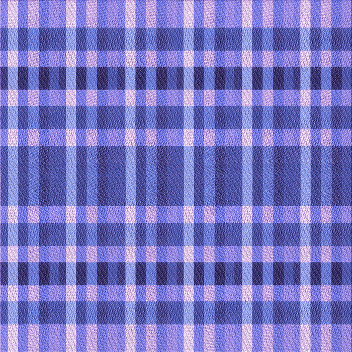 Round Patterned Purple Mimosa Purple Rug, pat1201pur