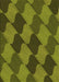 Patterned Pistachio Green Rug, pat1202org