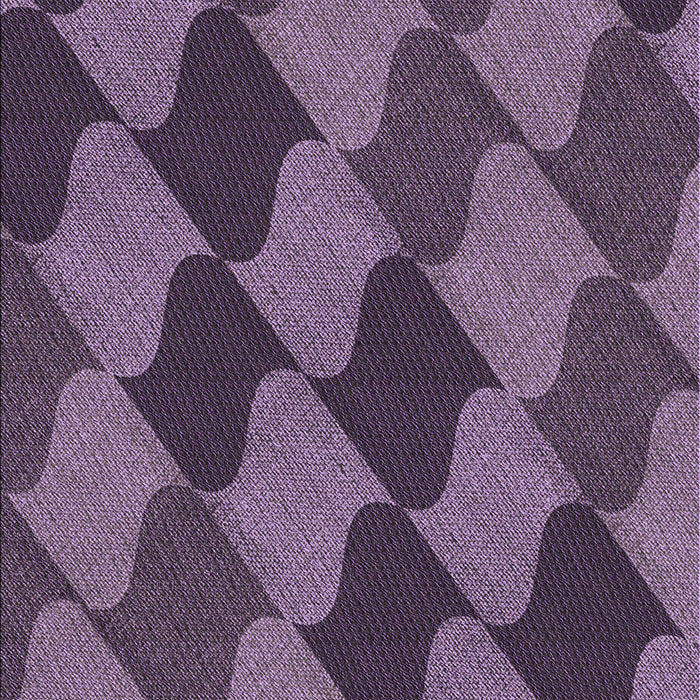 Patterned Plum Purple Rug, pat1202pur