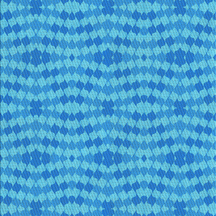 Machine Washable Transitional Neon Blue Rug, wshpat1203lblu