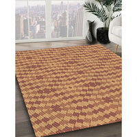 Patterned Red Rug, pat1203org