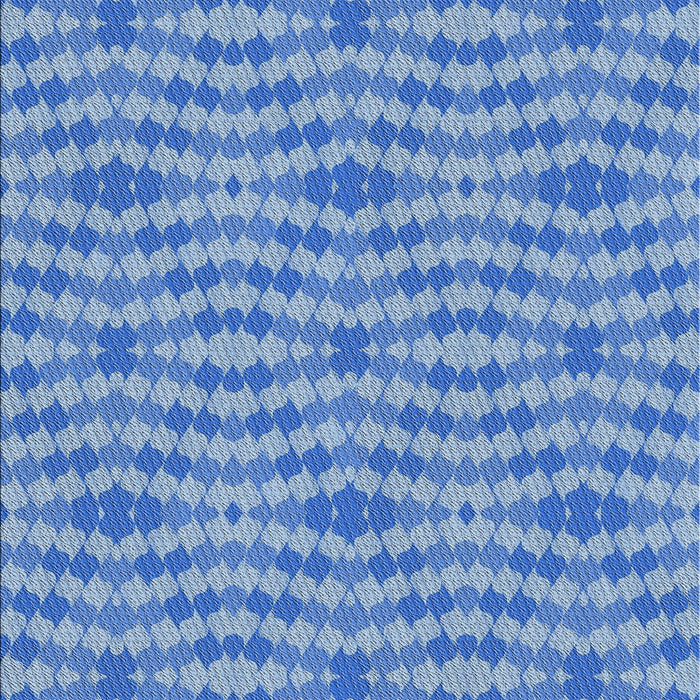 Machine Washable Transitional Bright Navy Blue Rug, wshpat1203