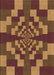 Patterned Orange Rug, pat1205org