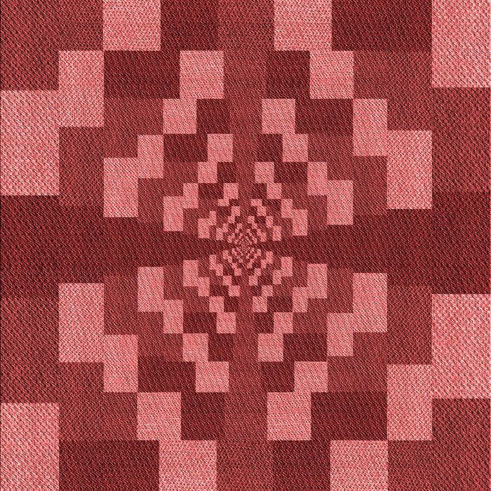 Patterned Red Rug, pat1205rd