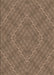 Patterned Sepia Brown Rug, pat1206brn