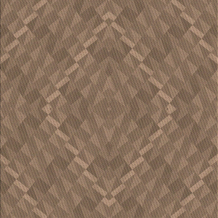 Patterned Sepia Brown Rug, pat1206brn