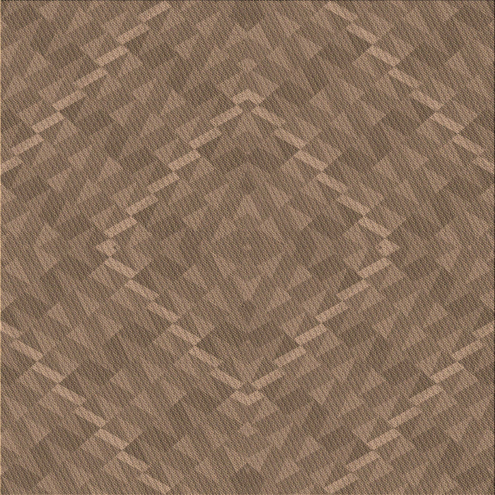Round Patterned Sepia Brown Rug, pat1206brn