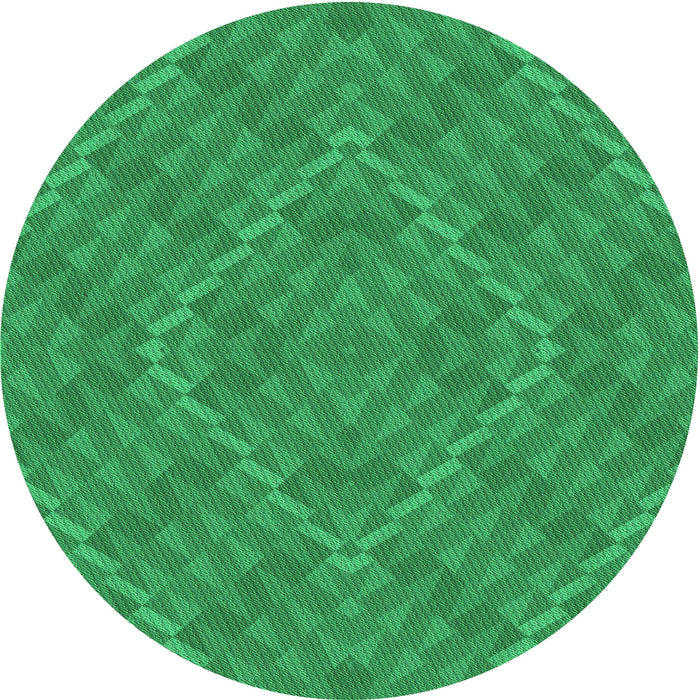 Square Machine Washable Transitional Neon Green Rug in a Living Room, wshpat1206grn