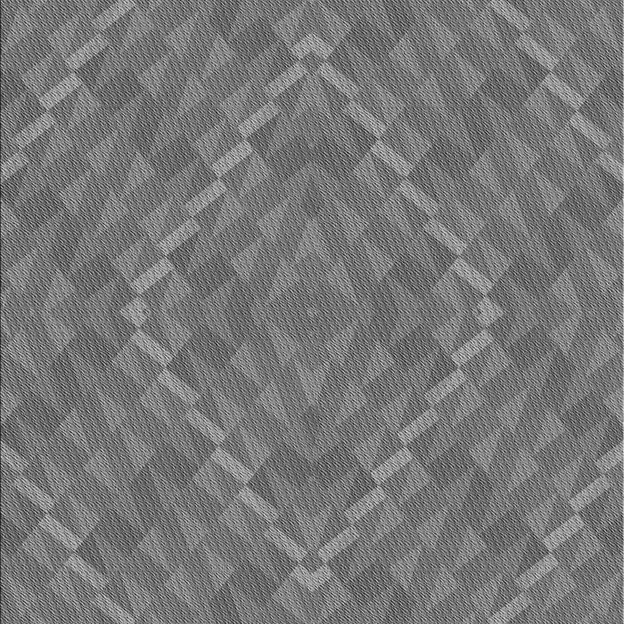 Machine Washable Transitional Carbon Gray Rug, wshpat1206gry