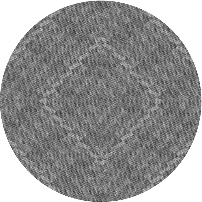 Square Machine Washable Transitional Carbon Gray Rug in a Living Room, wshpat1206gry