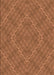 Patterned Mahogany Brown Rug, pat1206org