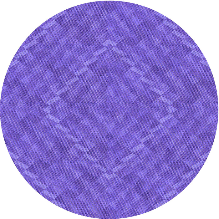 Square Machine Washable Transitional Purple Mimosa Purple Rug in a Living Room, wshpat1206pur