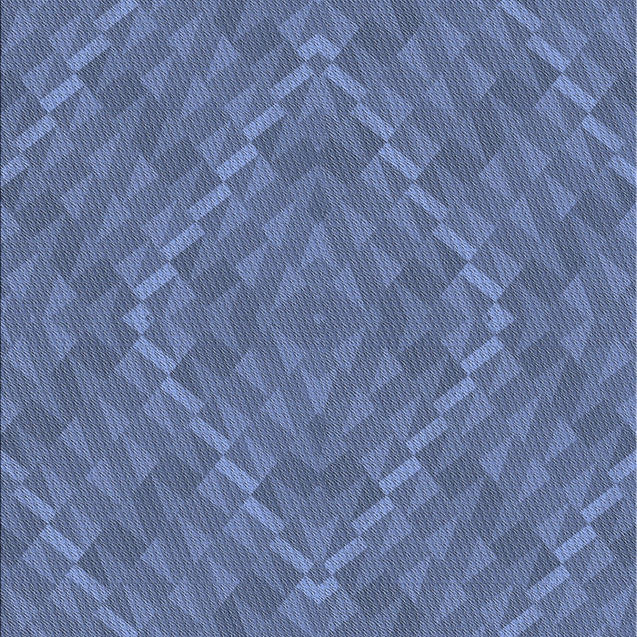 Patterned Blue Novelty Rug, pat1206