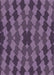 Patterned Plum Purple Rug, pat1207pur