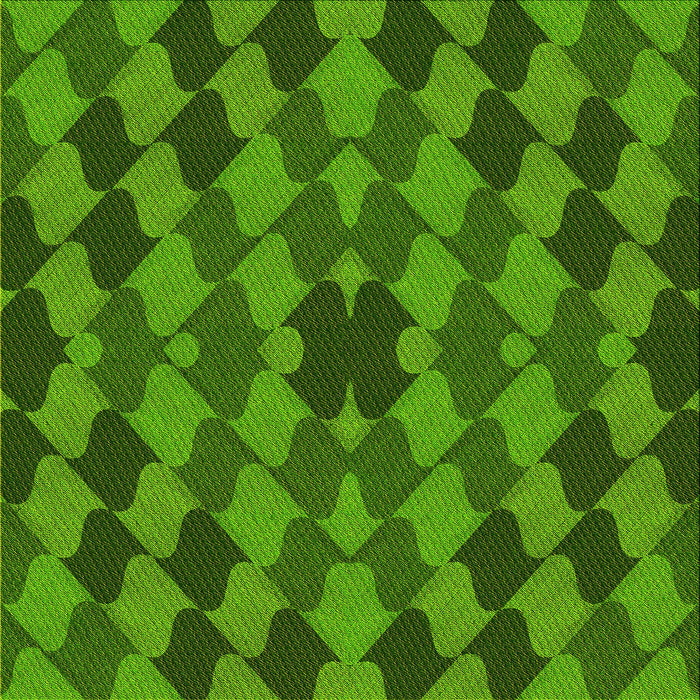 Round Machine Washable Transitional Deep Emerald Green Rug, wshpat1207yw