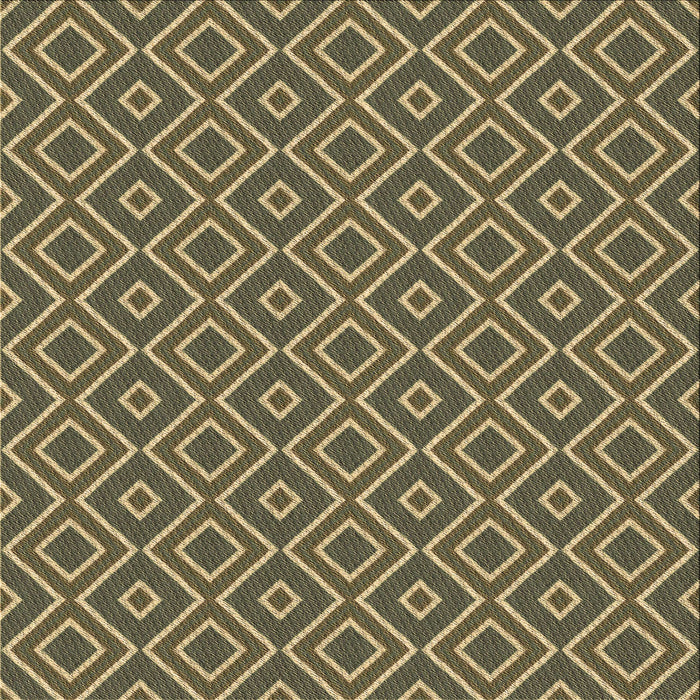 Round Machine Washable Transitional Dark Brown Rug, wshpat1208brn