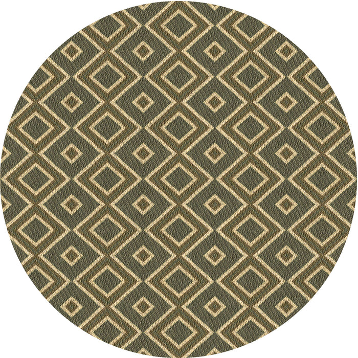 Square Machine Washable Transitional Dark Brown Rug in a Living Room, wshpat1208brn