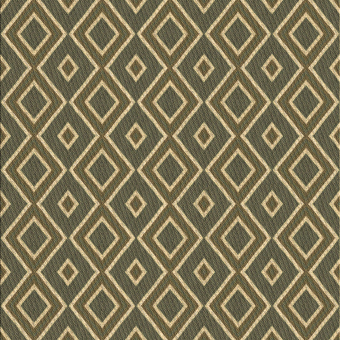 Patterned Dark Brown Rug, pat1208brn