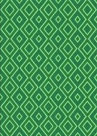 Machine Washable Transitional Green Rug, wshpat1208grn