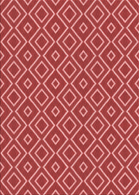 Machine Washable Transitional Red Rug, wshpat1208rd