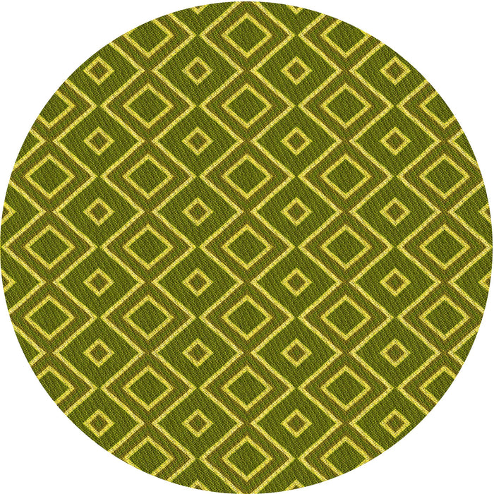 Square Machine Washable Transitional Green Rug in a Living Room, wshpat1208yw