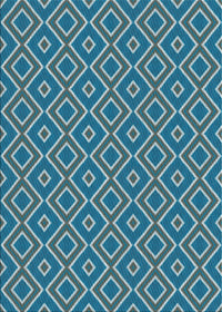 Machine Washable Transitional Blue Rug, wshpat1208