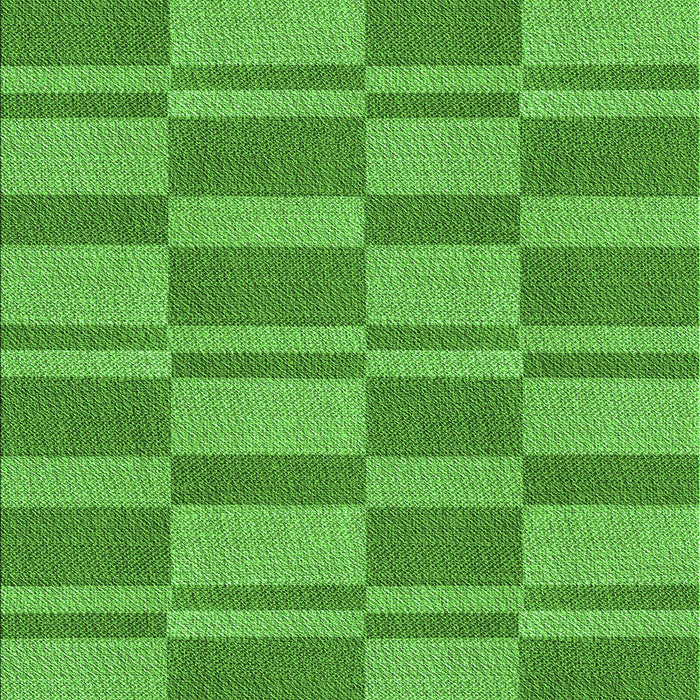 Machine Washable Transitional Green Rug, wshpat1209grn