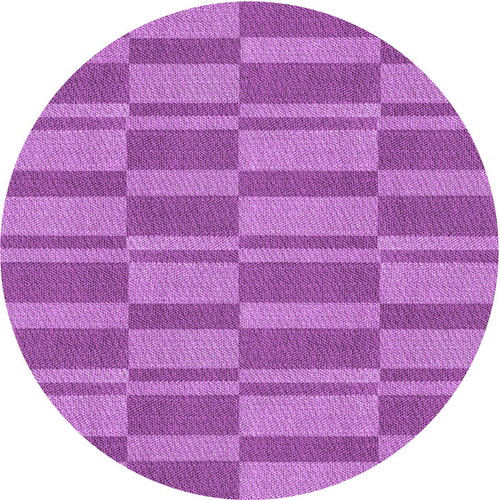 Square Patterned Violet Purple Rug, pat1209pur
