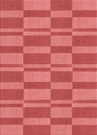 Machine Washable Transitional Red Rug, wshpat1209rd