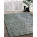 Patterned Light Black Novelty Rug in Family Room, pat120