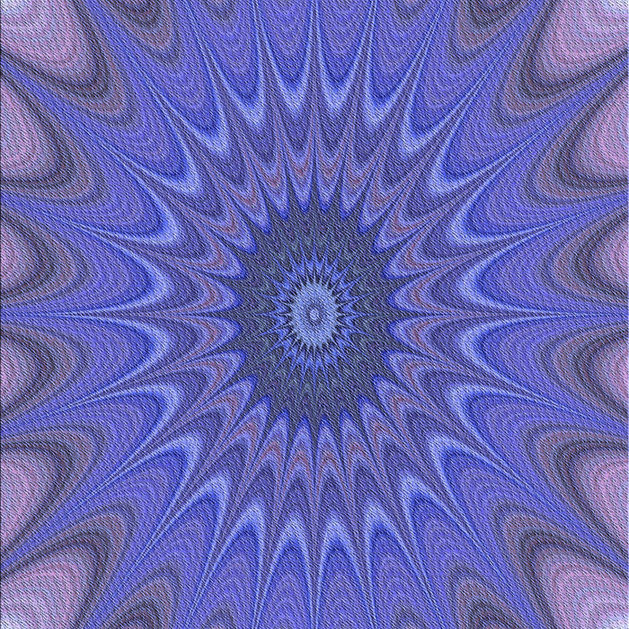 Machine Washable Transitional Purple Rug, wshpat121blu