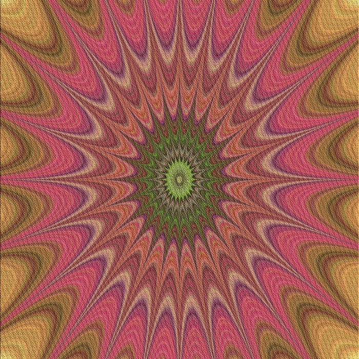 Patterned Crimson Red Rug, pat121brn