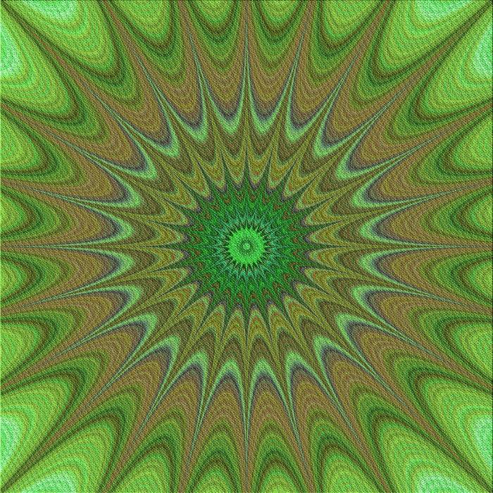 Round Machine Washable Transitional Green Rug, wshpat121grn