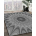 Machine Washable Transitional Carbon Gray Rug in a Family Room, wshpat121gry