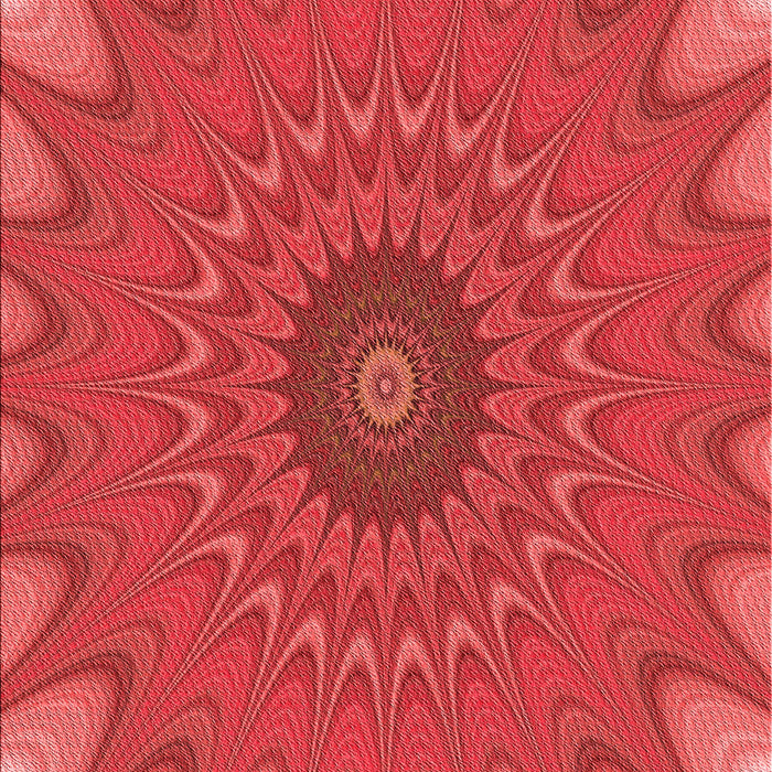 Machine Washable Transitional Red Rug, wshpat121rd