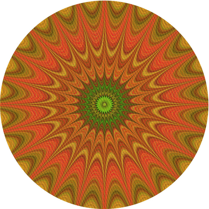 Square Machine Washable Transitional Red Rug in a Living Room, wshpat121yw