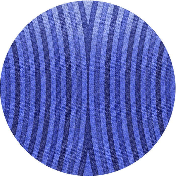 Square Patterned Blue Rug, pat1210blu