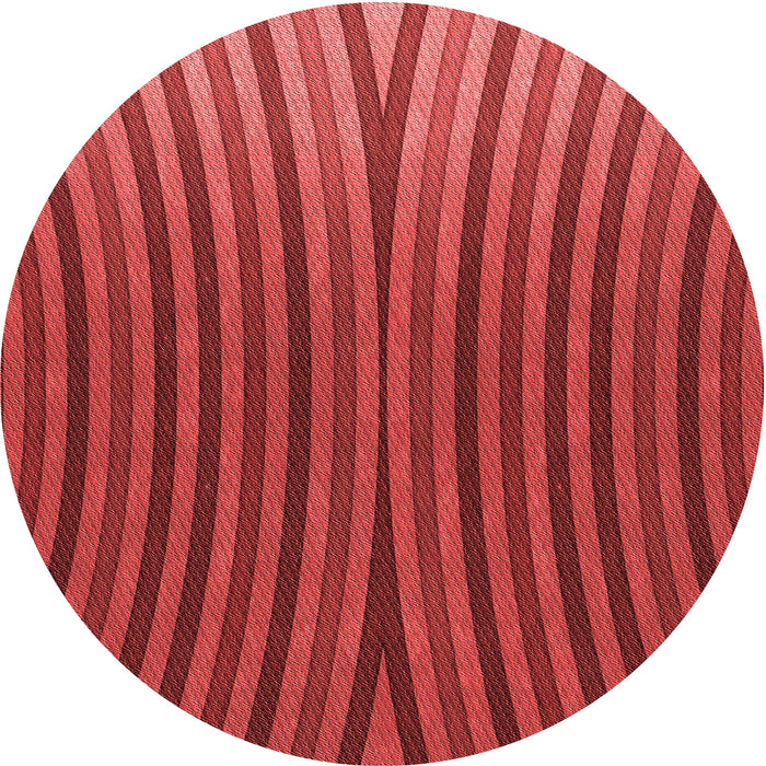 Square Patterned Red Rug, pat1210rd