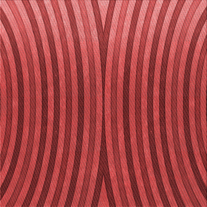 Round Patterned Red Rug, pat1210rd