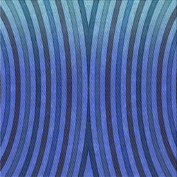 Square Patterned Blue Novelty Rug, pat1210