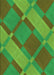 Patterned Seaweed Green Rug, pat1211grn