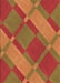 Patterned Red Rug, pat1211org