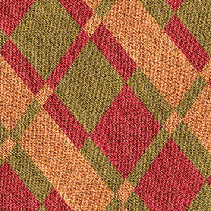 Patterned Red Rug, pat1211org