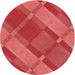 Square Patterned Red Rug, pat1211rd