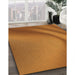 Machine Washable Transitional Neon Orange Rug in a Family Room, wshpat1212org