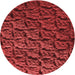 Square Machine Washable Transitional Cranberry Red Rug in a Living Room, wshpat1213rd