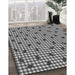 Machine Washable Transitional Cloud Gray Rug in a Family Room, wshpat1214gry
