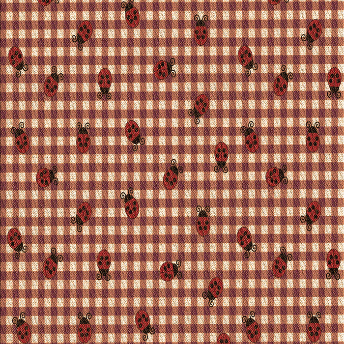 Patterned Red Rug, pat1214org
