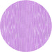 Square Patterned Purple Rug, pat1215pur